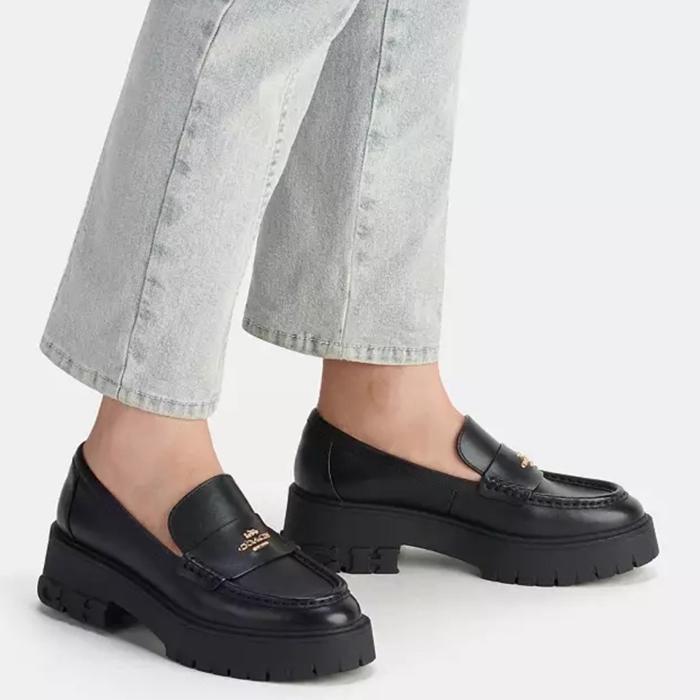 NWT Coach Ruthie Loafer in Box Brand New Women’s Size 9 Black - Picture 5 of 12